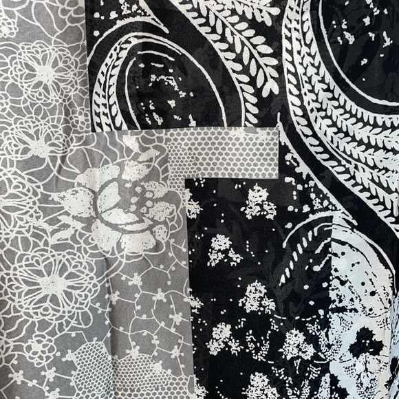 New Kollie More multi pattern scarf - Picture 5 of 5